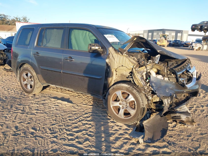 2013 HONDA PILOT EX-L - 5FNYF3H55DB024448