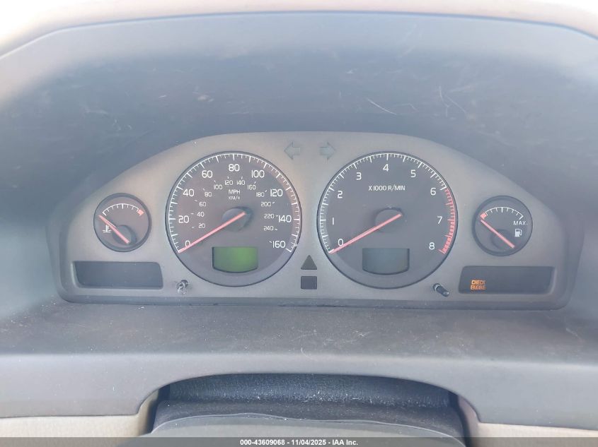 2002 Volvo V70 Xc VIN: YV1SZ58D321054774 Lot: 43609068