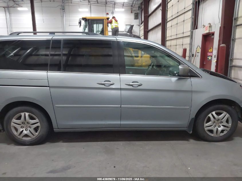 2007 Honda Odyssey Ex VIN: 5FNRL38407B078264 Lot: 43609076
