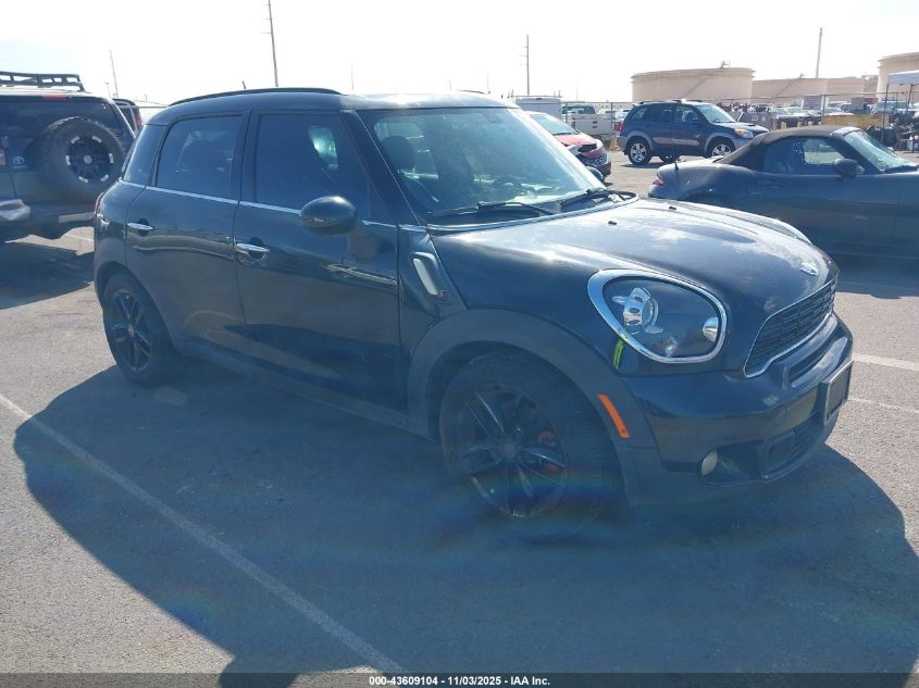 2013 MINI COUNTRYMAN COOPER S - WMWZC3C56DWP51045