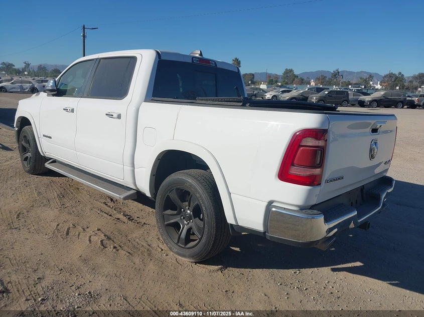 Vin: 1c6srfjm0ln206419, lot: 44104212, ram 1500 laramie  4x4 5'7 box 20203