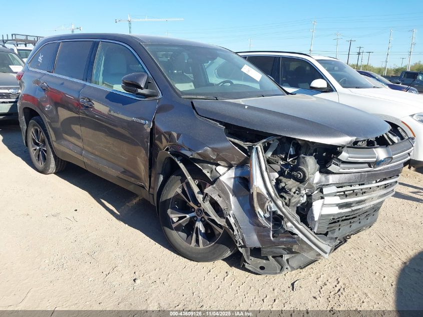TOYOTA HIGHLANDER LE