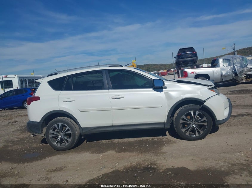 2015 TOYOTA RAV4 LIMITED 2T3YFREV3FW208534