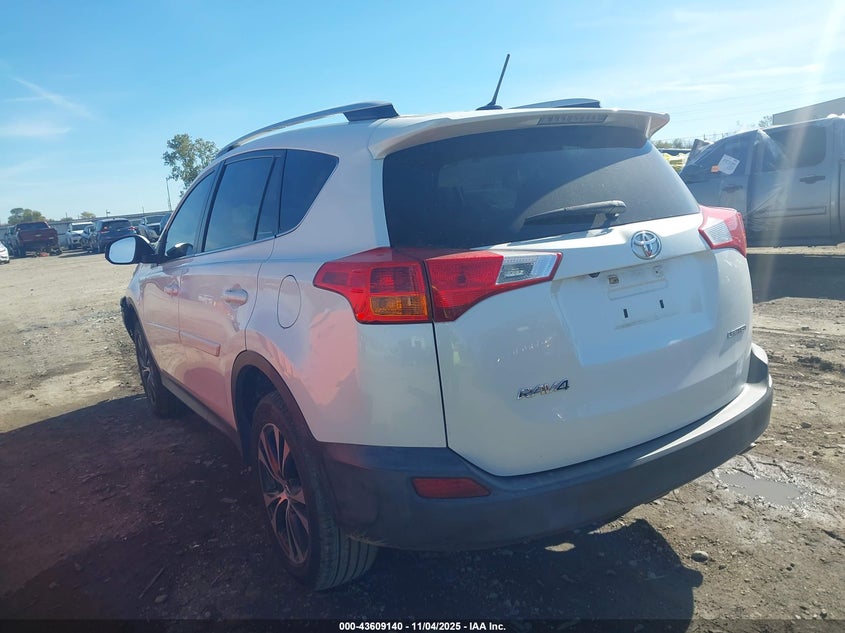 2015 TOYOTA RAV4 LIMITED 2T3YFREV3FW208534
