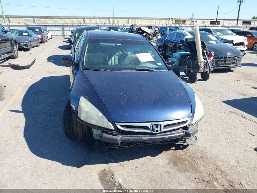 2007 Honda Accord 3.0 Ex VIN: 1HGCM66507A074161 Lot: 43609147
