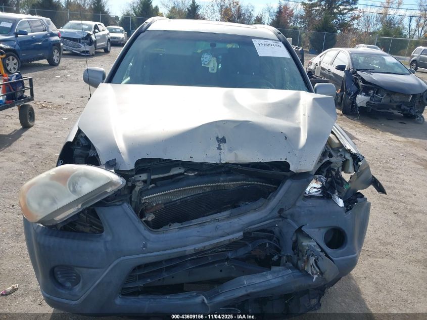 2005 Honda Cr-V Ex VIN: SHSRD78865U335196 Lot: 43609156