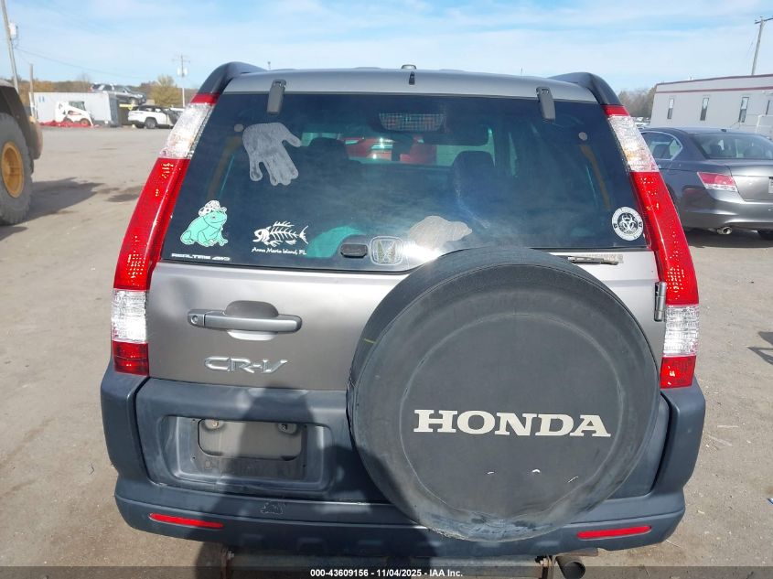 2005 Honda Cr-V Ex VIN: SHSRD78865U335196 Lot: 43609156