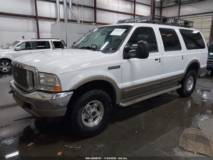 1FMNU43S21EA00807 2001 FORD EXCURSION photo no. 2