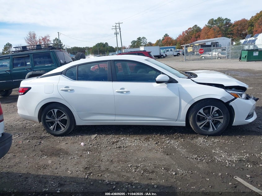 VIN 3N1AB8CV5PY227014 2023 NISSAN SENTRA SV XTRONIC CVT
