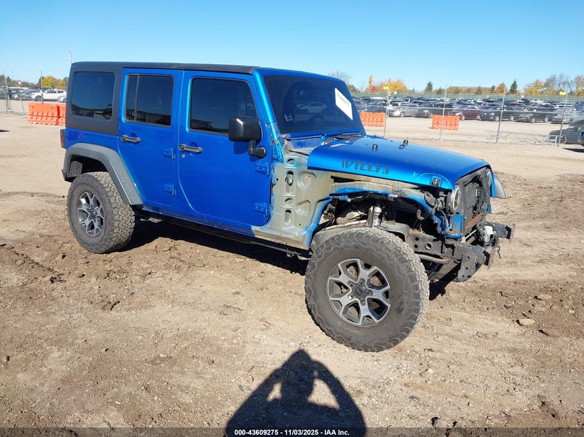 2015 JEEP WRANGLER UNLIMITED WILLYS WHEELER - 1C4BJWDG7FL599387