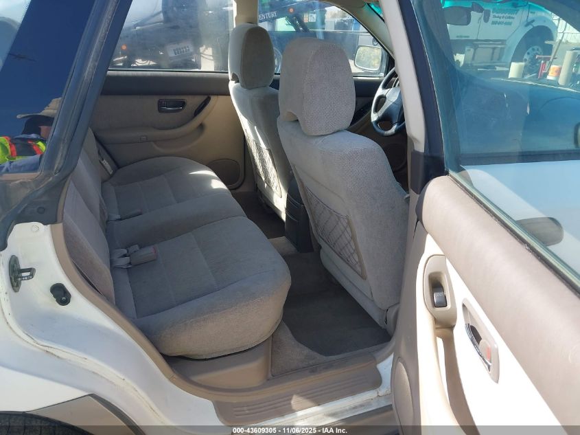 2001 Subaru Outback VIN: 4S3BH665917621298 Lot: 43609305