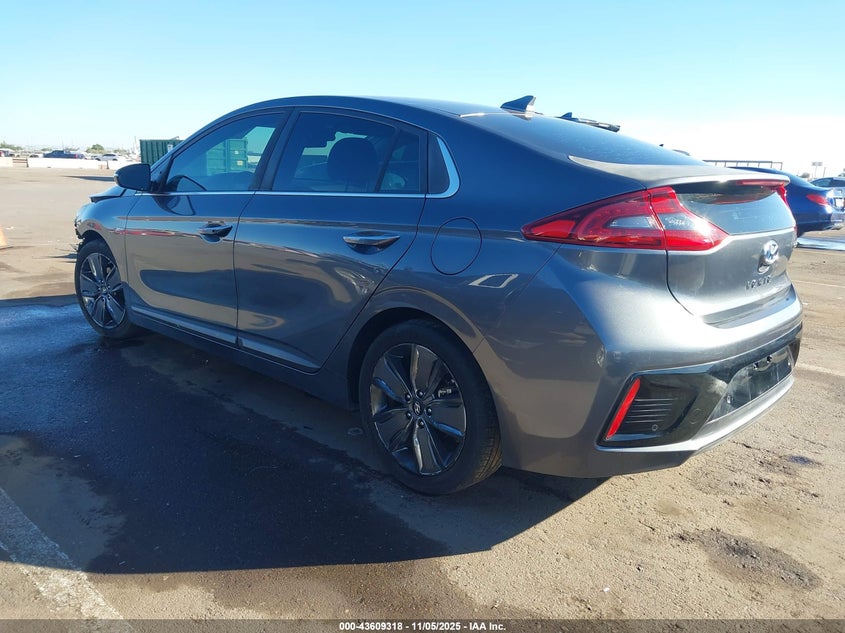 VIN KMHC05LCXJU064259 2018 HYUNDAI IONIQ HYBRID LIMITED