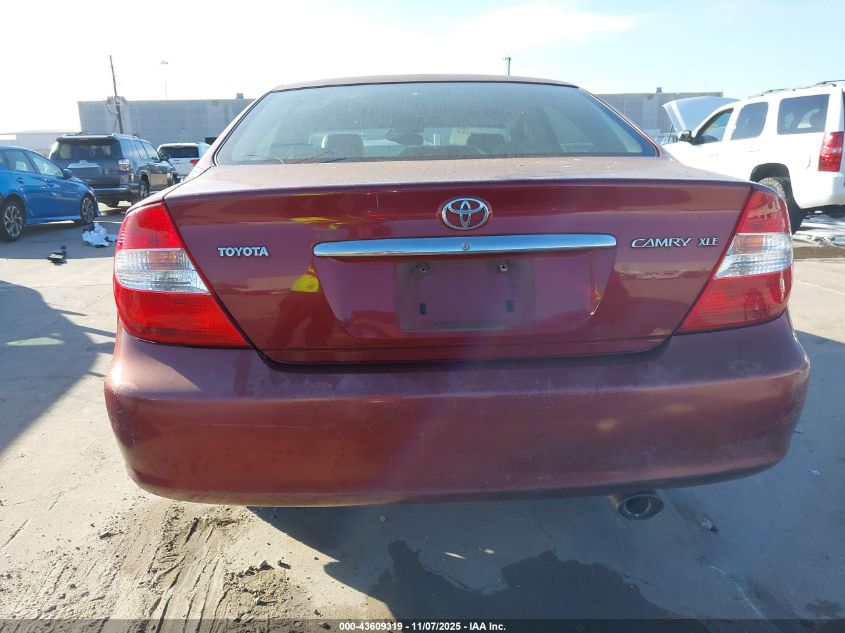2004 Toyota Camry Xle VIN: 4T1BE32K24U363629 Lot: 43609319