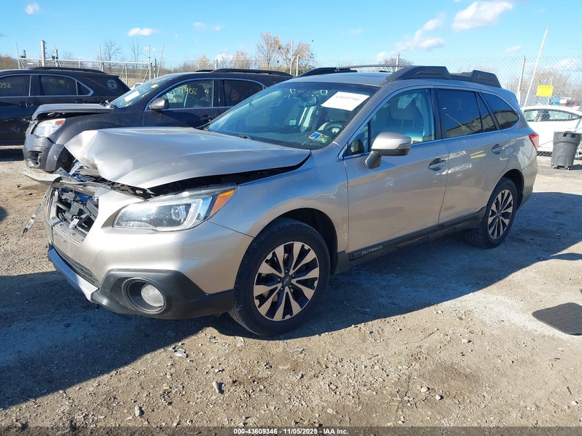 2016 Subaru Outback 2.5I Limited VIN: 4S4BSANC9G3332809 Lot: 43609346