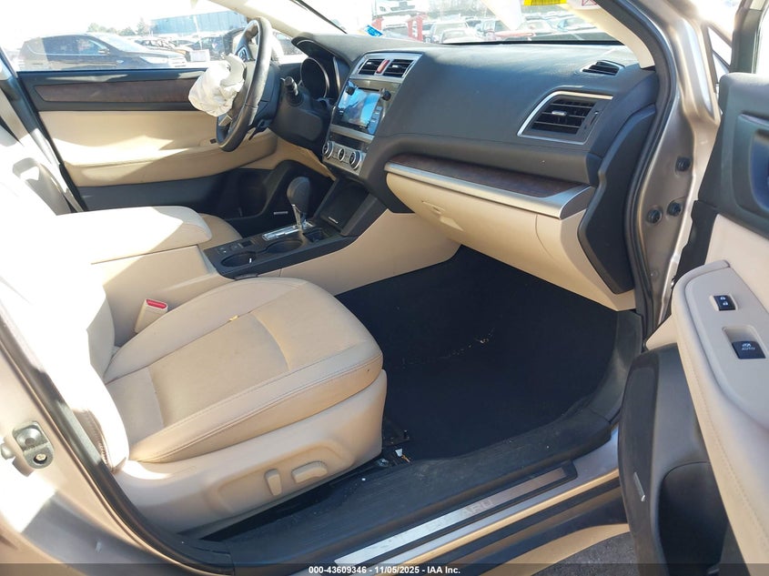 2016 Subaru Outback 2.5I Limited VIN: 4S4BSANC9G3332809 Lot: 43609346