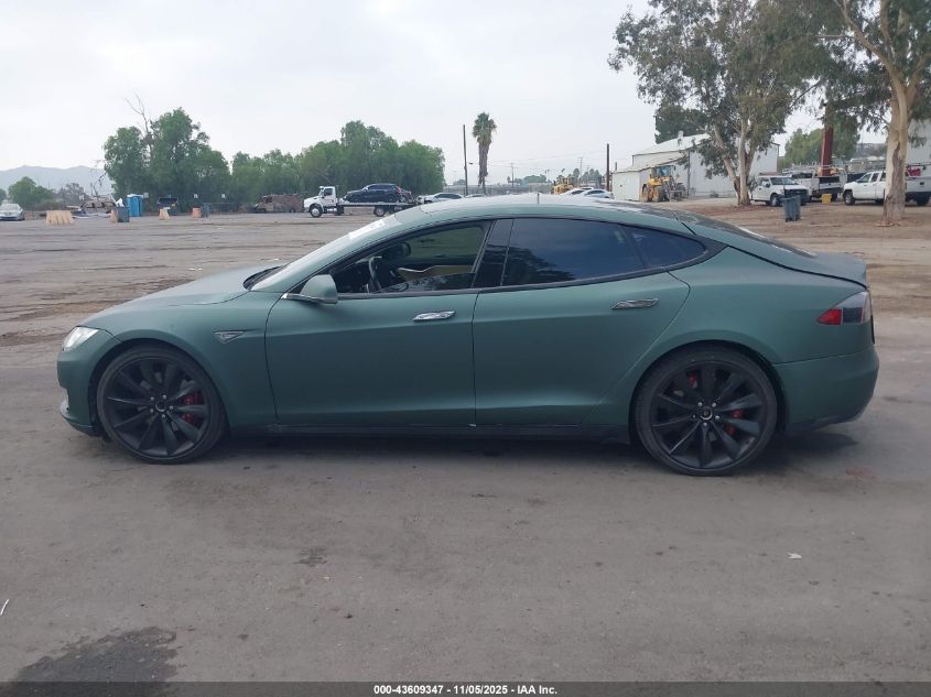 2013 Tesla Model S VIN: 5YJSA1CG3DFP20078 Lot: 43609347