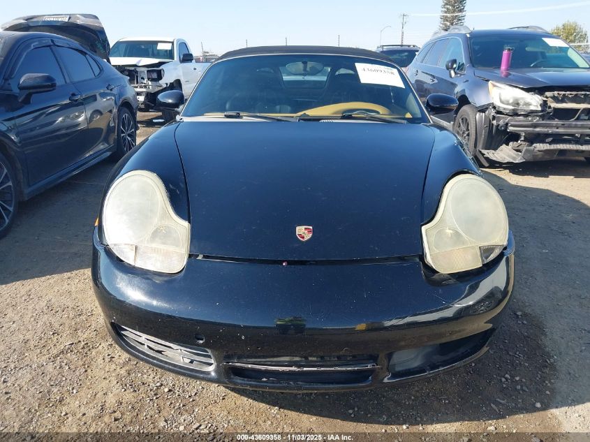 2000 Porsche Boxster S VIN: WP0CB2980YU660720 Lot: 43609358