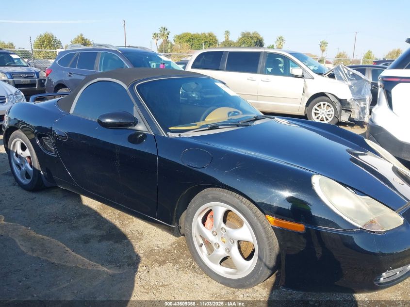2000 Porsche Boxster S VIN: WP0CB2980YU660720 Lot: 43609358