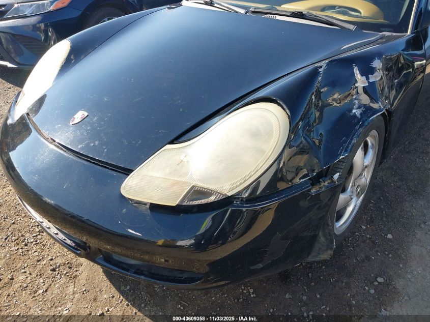 2000 Porsche Boxster S VIN: WP0CB2980YU660720 Lot: 43609358
