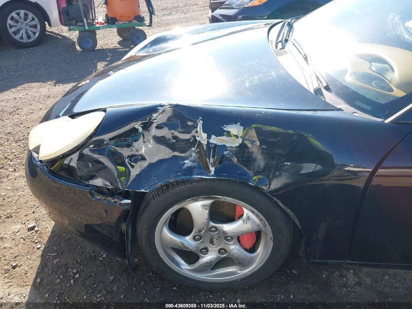 2000 Porsche Boxster S VIN: WP0CB2980YU660720 Lot: 43609358