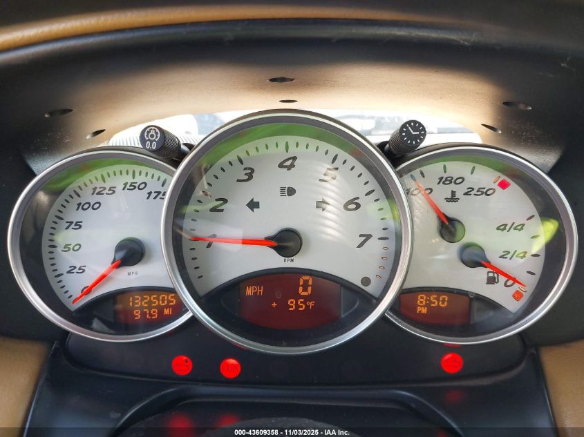 2000 Porsche Boxster S VIN: WP0CB2980YU660720 Lot: 43609358