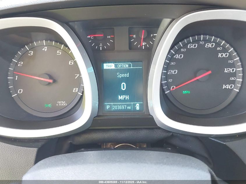 2013 Chevrolet Equinox Ls VIN: 2GNALBEK5D1221371 Lot: 43609369