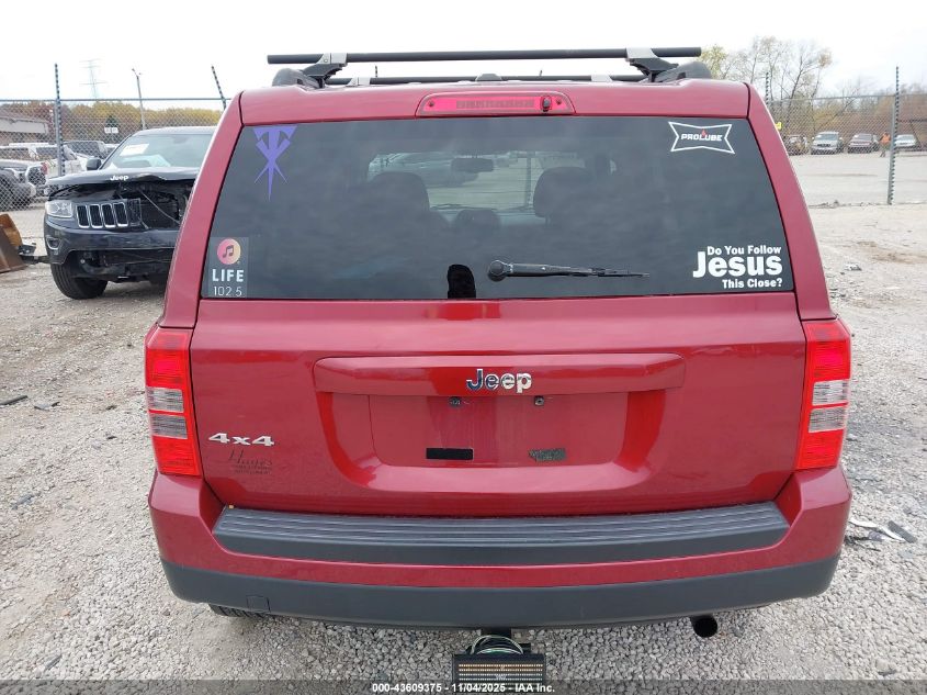 2016 Jeep Patriot Sport VIN: 1C4NJRBB8GD520102 Lot: 43609375