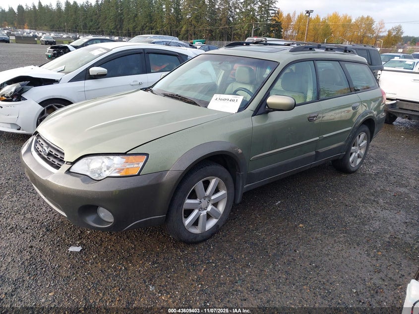 4S4BP62C967311369 2006 SUBARU OUTBACK photo no. 2