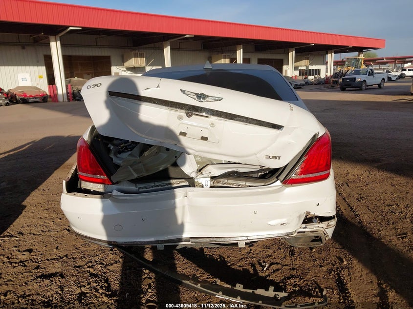 2018 Genesis G90 3.3T Premium VIN: KMHG34JA0JU044932 Lot: 43609418