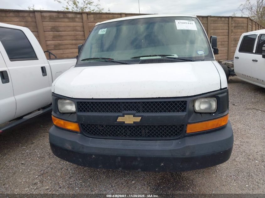 2014 Chevrolet Express 2500 Work Van VIN: 1GCWGFCA6E1206017 Lot: 43609441