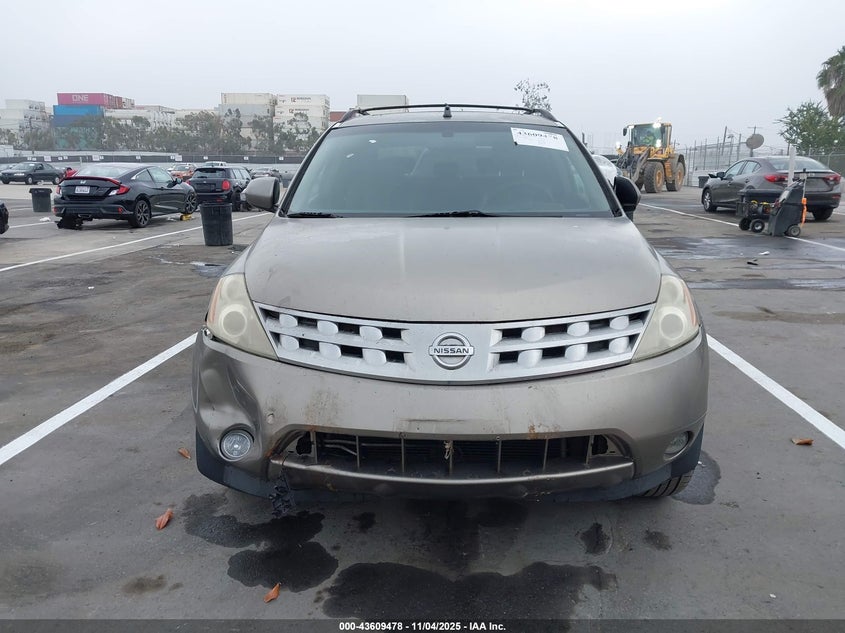 2004 Nissan Murano Se VIN: JN8AZ08W34W339295 Lot: 43609478