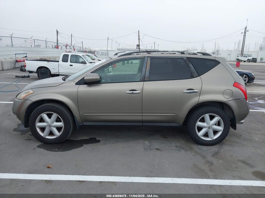 2004 Nissan Murano Se VIN: JN8AZ08W34W339295 Lot: 43609478