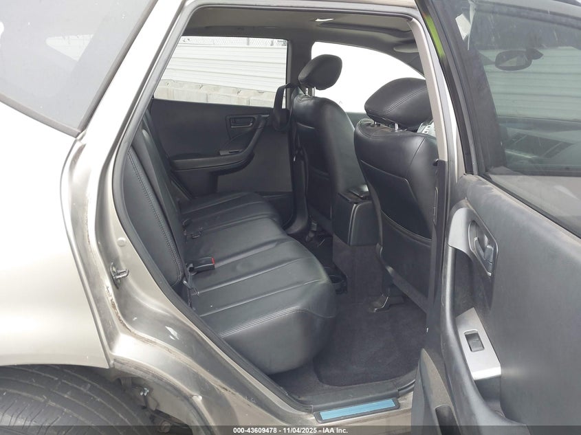 2004 Nissan Murano Se VIN: JN8AZ08W34W339295 Lot: 43609478