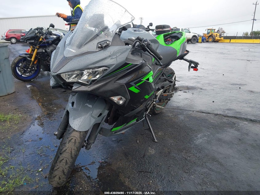 JKAEXKG1XKDA20809 2019 Kawasaki Ex400 auction photo 1