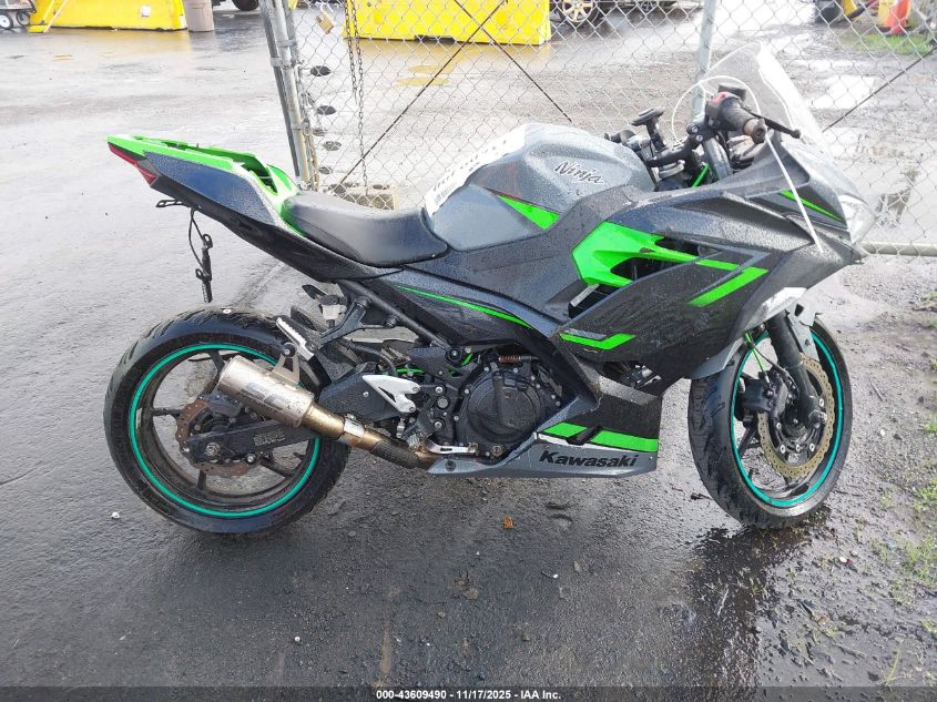 2019 Kawasaki Ex400 VIN: JKAEXKG1XKDA20809 Lot: 43609490