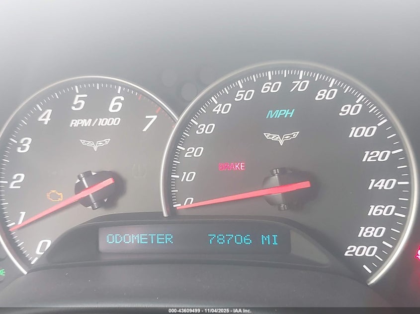 2007 Chevrolet Corvette VIN: 1G1YY26UX75122937 Lot: 43609499