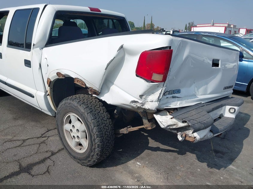 2003 Chevrolet S-10 Ls VIN: 1GCDT13X73K117896 Lot: 43609576