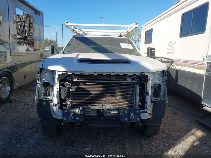 2020 Chevrolet Silverado 2500Hd 4Wd Long Bed Wt VIN: 1GB2YLE75LF325452 Lot: 43609684