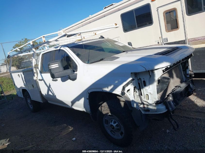 2020 Chevrolet Silverado 2500Hd 4Wd Long Bed Wt VIN: 1GB2YLE75LF325452 Lot: 43609684