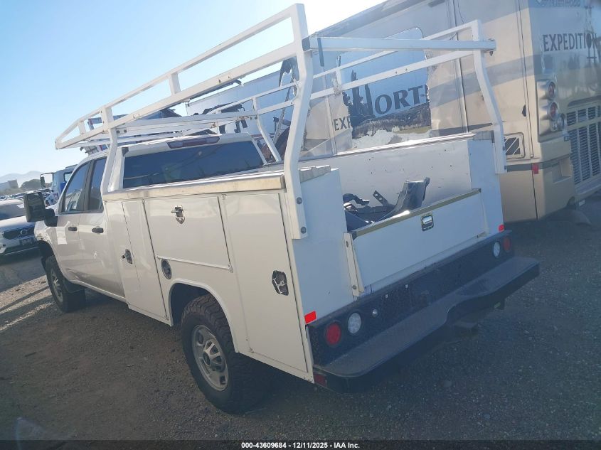 2020 Chevrolet Silverado 2500Hd 4Wd Long Bed Wt VIN: 1GB2YLE75LF325452 Lot: 43609684