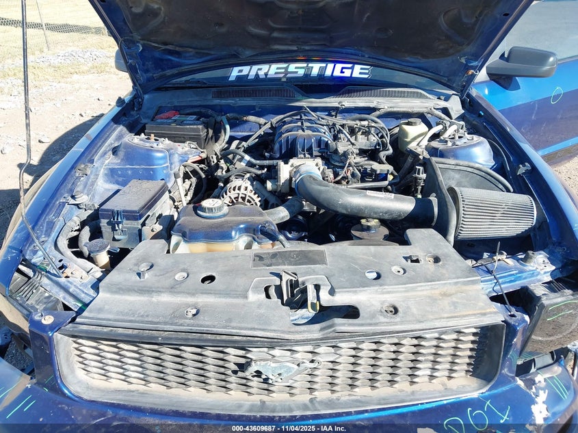 2006 Ford Mustang V6 VIN: 1ZVFT80NX65114141 Lot: 43609687