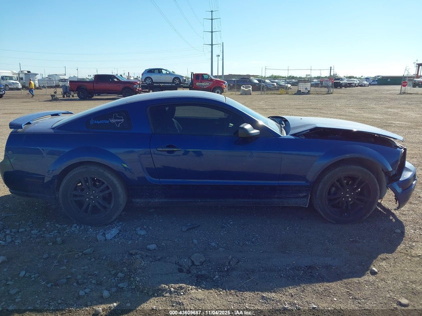 2006 Ford Mustang V6 VIN: 1ZVFT80NX65114141 Lot: 43609687