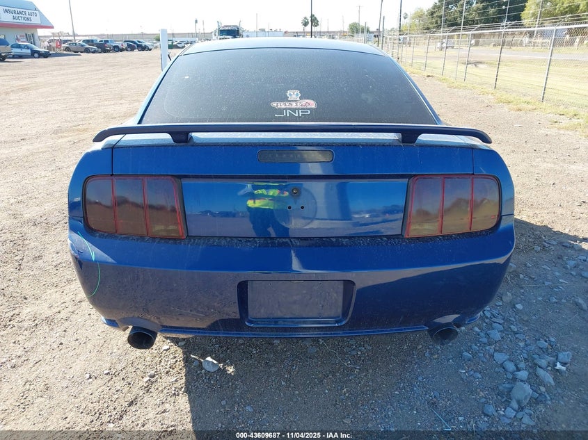 2006 Ford Mustang V6 VIN: 1ZVFT80NX65114141 Lot: 43609687