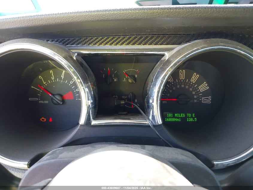 2006 Ford Mustang V6 VIN: 1ZVFT80NX65114141 Lot: 43609687