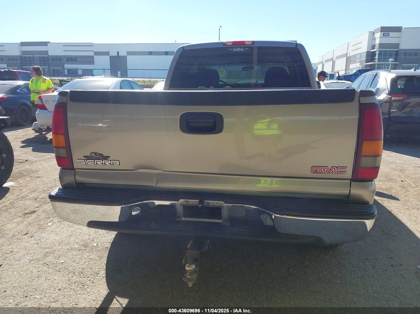 2001 GMC Sierra 1500 Sle VIN: 2GTEC19T811312749 Lot: 43609696