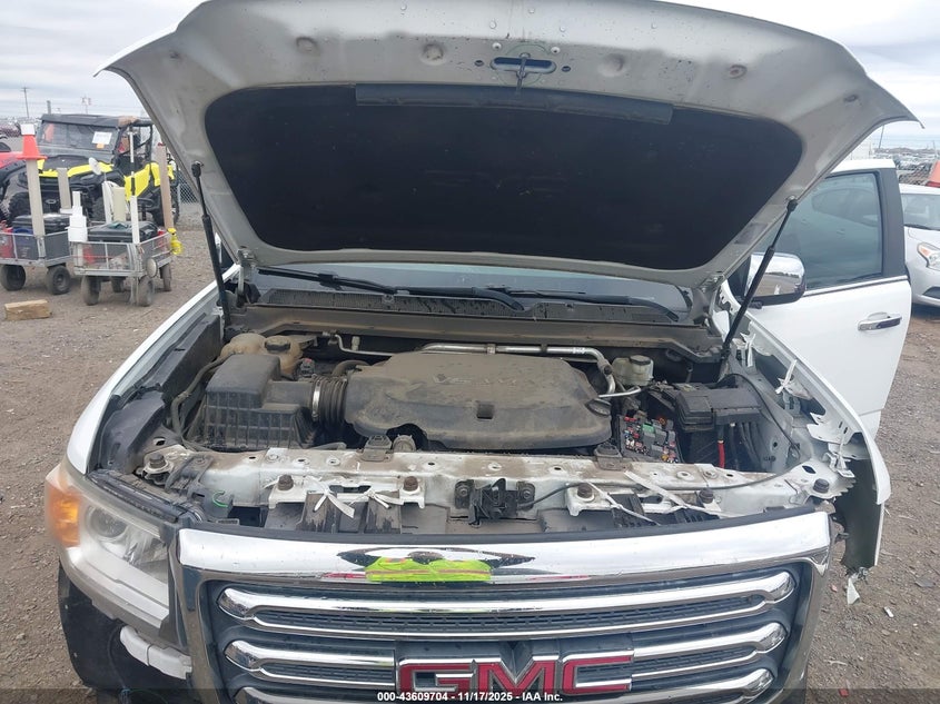 2017 GMC Canyon Slt VIN: 1GTG6DEN6H1249790 Lot: 43609704