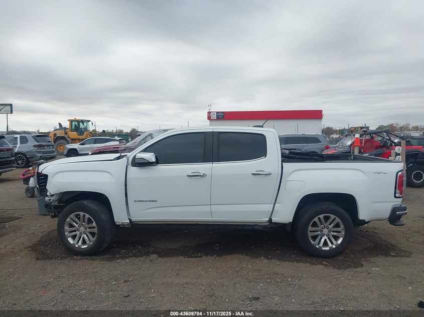 2017 GMC Canyon Slt VIN: 1GTG6DEN6H1249790 Lot: 43609704