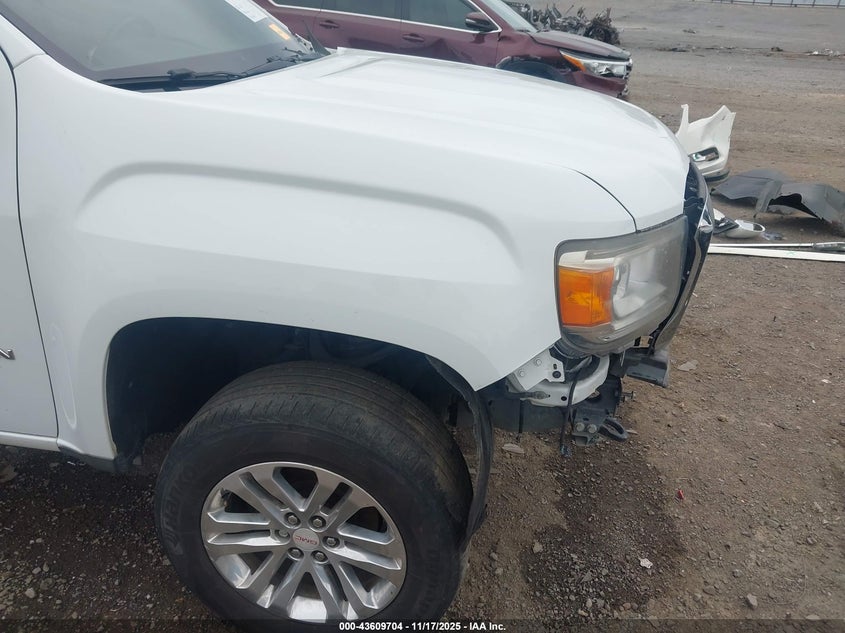 2017 GMC Canyon Slt VIN: 1GTG6DEN6H1249790 Lot: 43609704