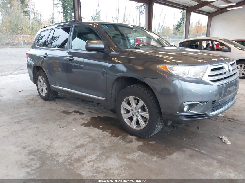 5TDBK3EH3CS156232 2012 Toyota Highlander Se V6 auction photo 1