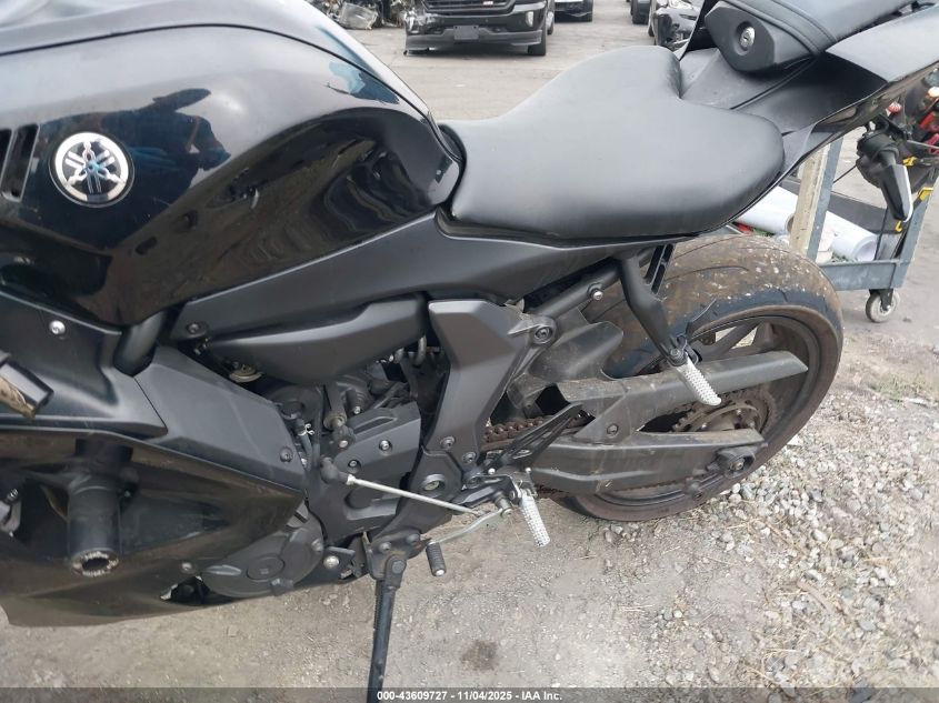 2022 Yamaha Yzfr7 VIN: JYARM38Y1NA000352 Lot: 43609727